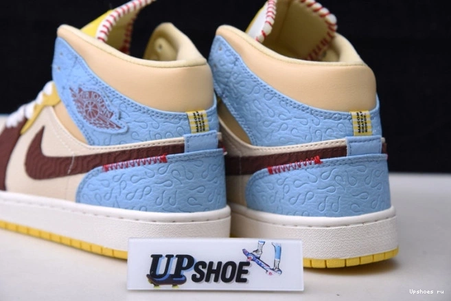 Maison Rouge CU2803-200  Chateau x High Fearless Air 1 Mid Jordan 1224